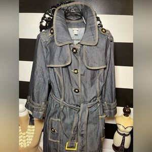 Long Jean trench/Jacket
